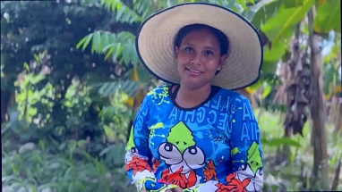 Innocent peasant girl gets fucked in exchange for chickens