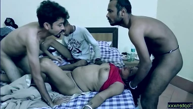 Desi hot Bhabhi shared with friend