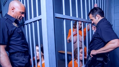 Bratty Teens Getting Fucked in The Freeuse Jail by The Cops