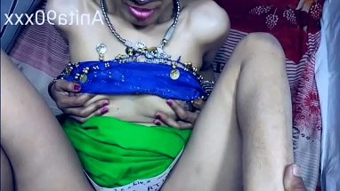 Indian girl taught by friend to fuck with a desi dick